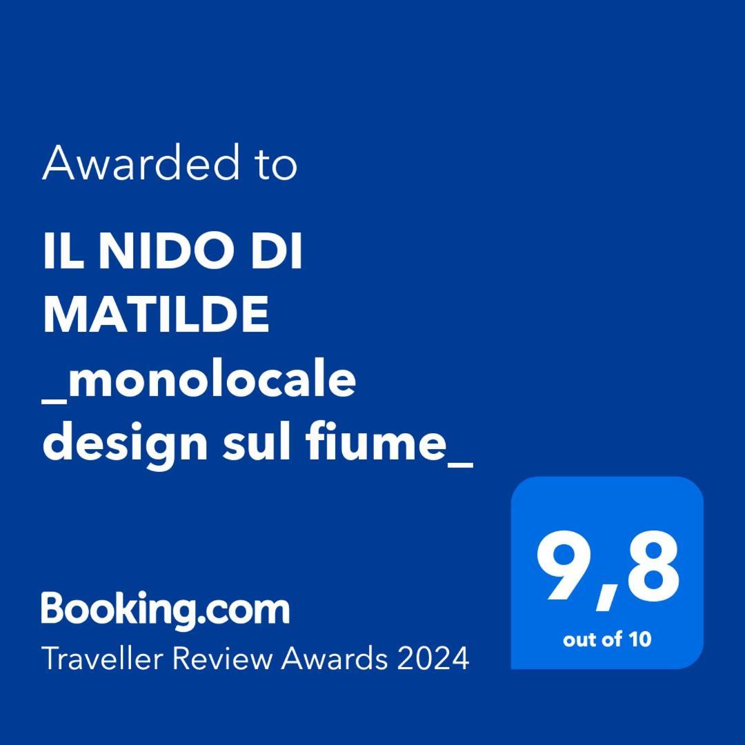 شقة Il Nido Di Matilde _Monolocale Design Sul Fiume_ Rossena المظهر الخارجي الصورة